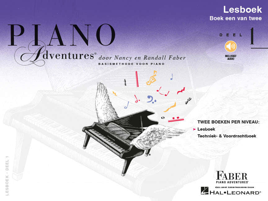 Piano Adventures: Lesboek Deel 1 - Version Neerlandais