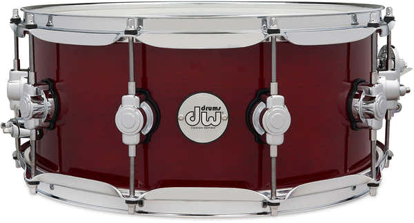 DW Drum Workshop Caja Design Series Cherry Stain 14X6