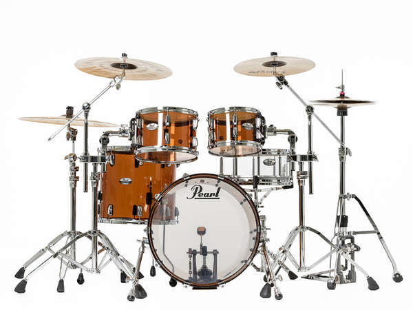 Pearl Crystal Beat Rock 22" 4 Cascos - Liquid Smoke