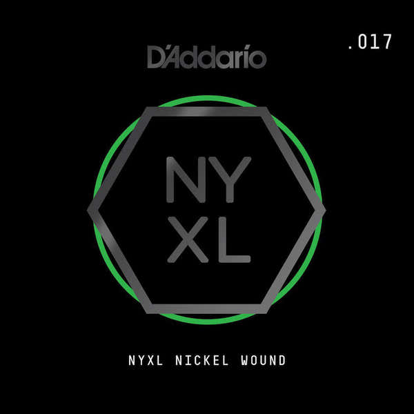 D'ADDARIO NYNW017 STRING FOR ELECTRIC GUITAR NICKEL WOUND TIE-ROD .017