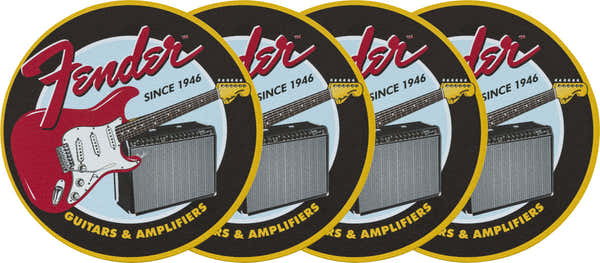 Fender 1946 Set de posavasos Guitarras y amplificadores