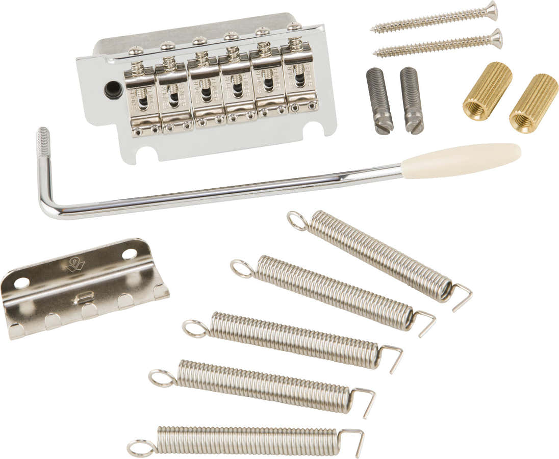 DELUXE 2-POINT TREMOLO ASSEMBLY CHROME