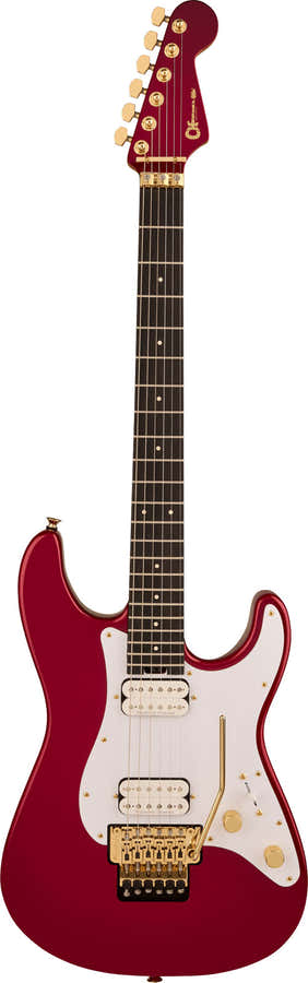 Pro-Mod Plus So-Cal SC1 Style 1 HH FR EBO Candy Apple Red - STOCKB