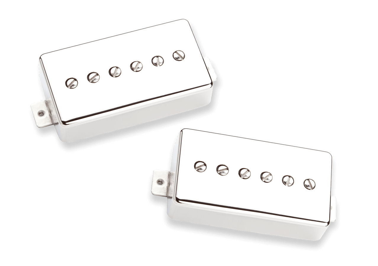 SET PHAT CAT SILENCER P90 VINTAGE HUMBUCKER SIZED NICKEL