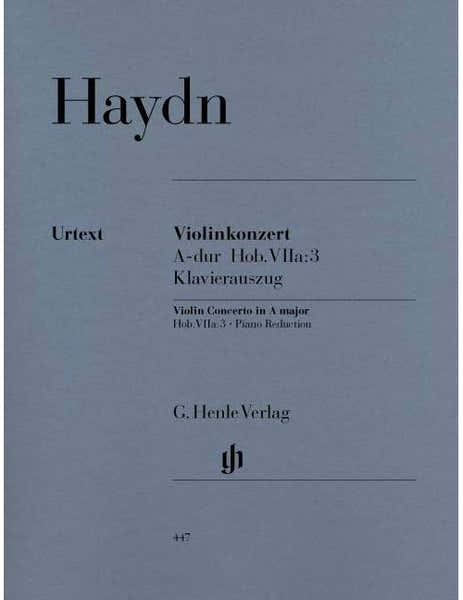Haydn - Concerto Pour Violon et Orchestre En La Majeur Hob. Viia:3 - Violon et Orchestre