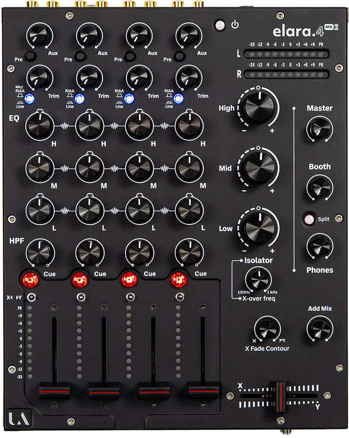 ELARA.4 MK2 4-CH Desktop DJ-Mixer