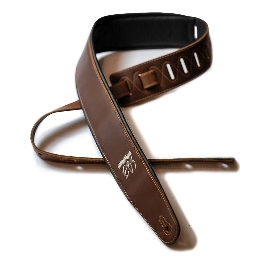 Correa de cuero Smooth Bourbon Brown