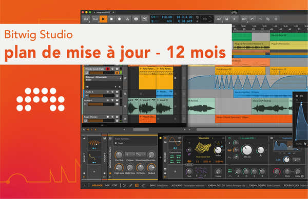 Bitwig Plan de actualización Studio