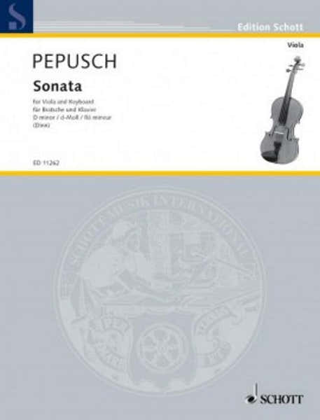 Pepusch J.C. - Sonata D-moll - Alto & Piano