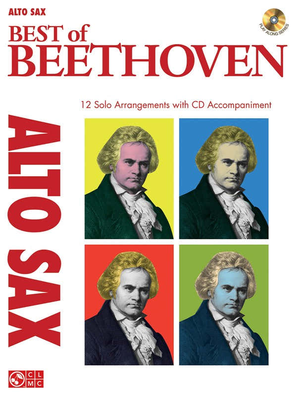 INSTRUMENTAL PLAY-ALONG BEST OF BEETHOVEN + CD - ALTO SAXOPHONE