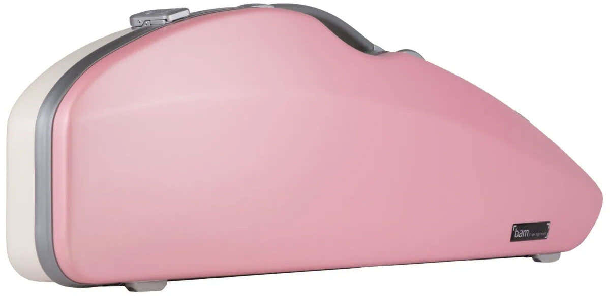 Estuche de Violín 4/4 Hightech Caramelo - Rosa/Blanco