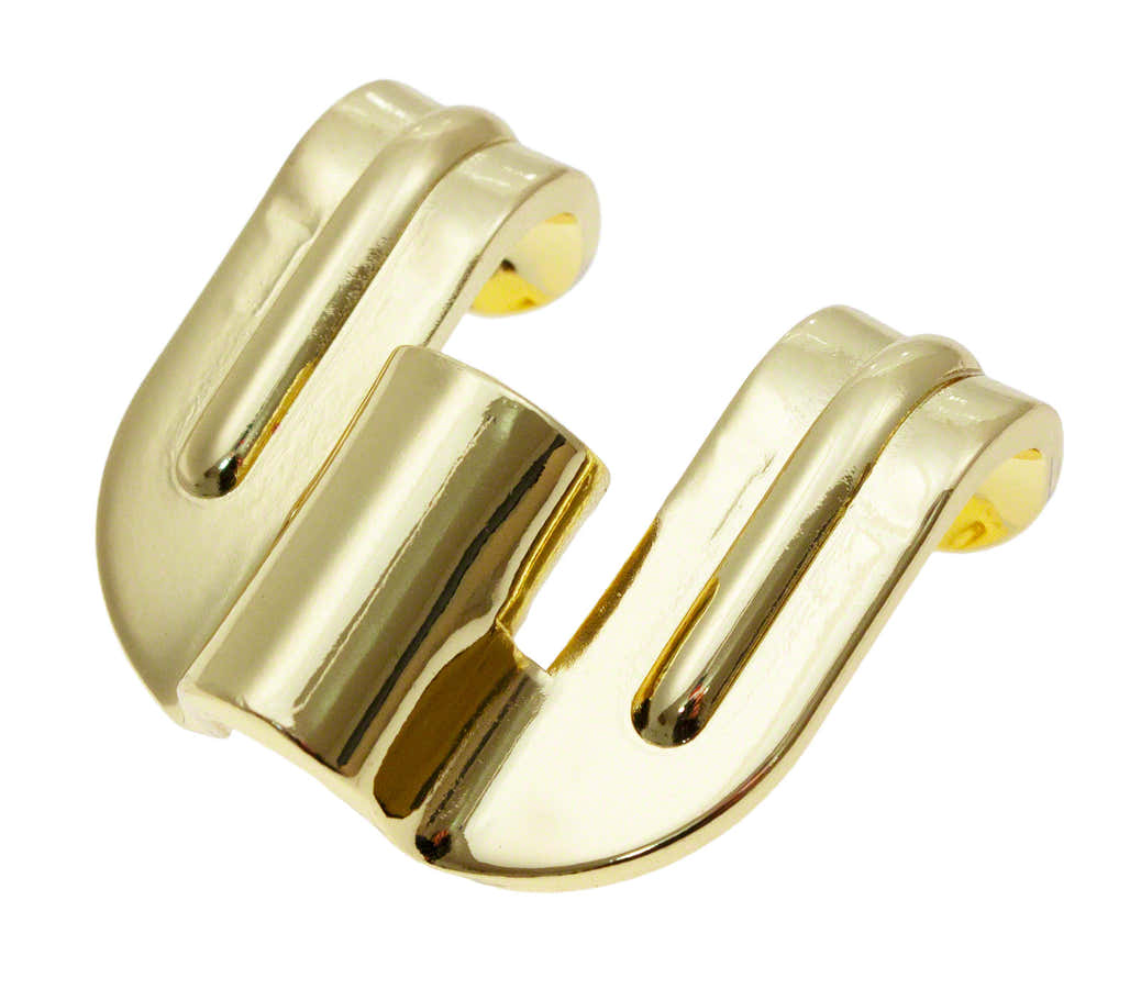Gancho De Aro De Madera Dorado 7.5mm / Bombo (X1)