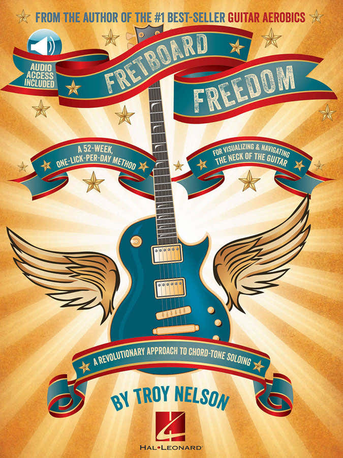Nelson Troy Fretboard Freedom Guitar + Audio En Ligne - Guitar Tab