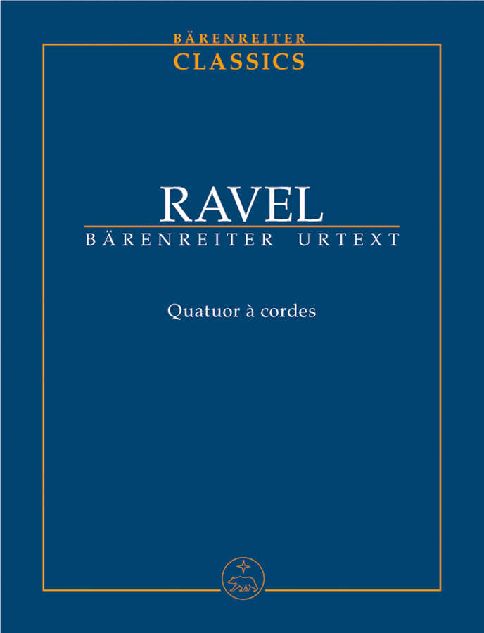 Ravel Maurice - Quatuor A Cordes - Partitura