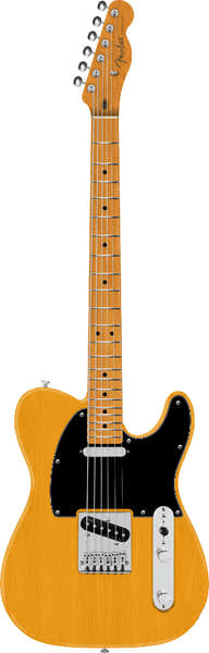 Telecaster 75 Anni Player II Barítono, MN Rubio Butterscotch