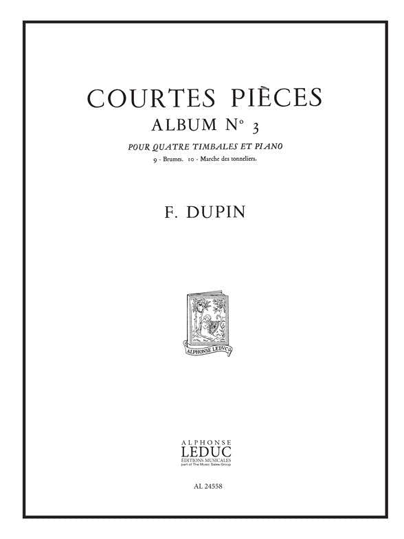 Dupin François - Courtes Pieces Album N°3