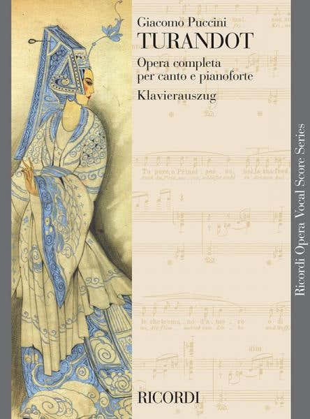 PUCCINI G. - TURANDOT TESTO ITALIANO TEDESCO - CHANT ET PIANO
