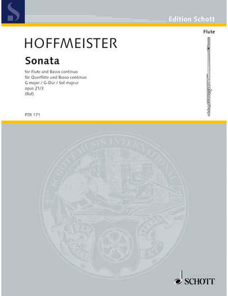 Hoffmeister - Sonata G Major Op. 21/3 - Flute et Basso Continuo