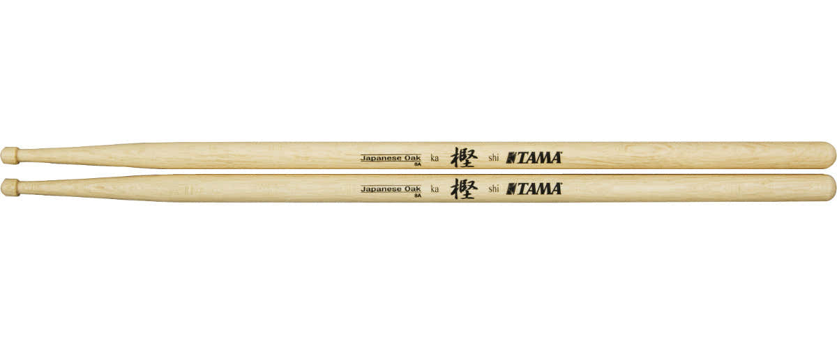8A - TRADITIONAL SERIES - DRUMSTICK JAPANESE OAK - 14MM - OLIVE PLATE BOUT ROND