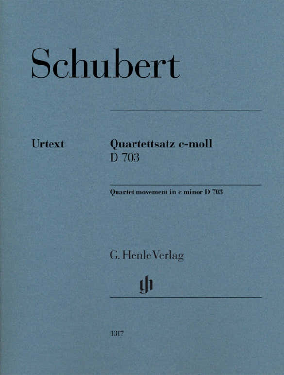Schubert F. - Mouvement Pour Quatuor A Cordes En Ut Mineur D 703