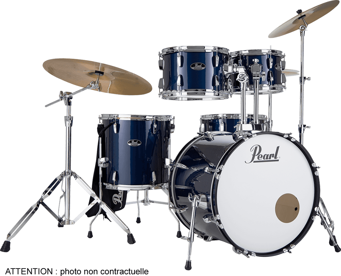 ROADSHOW FUSION 20 + B-50 ROYAL BLUE METALLIC + SOLAR CYMBALS