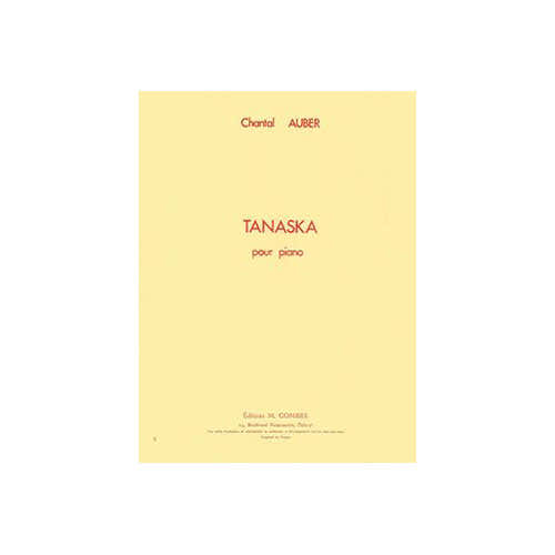 Auber - Tanaska - Piano