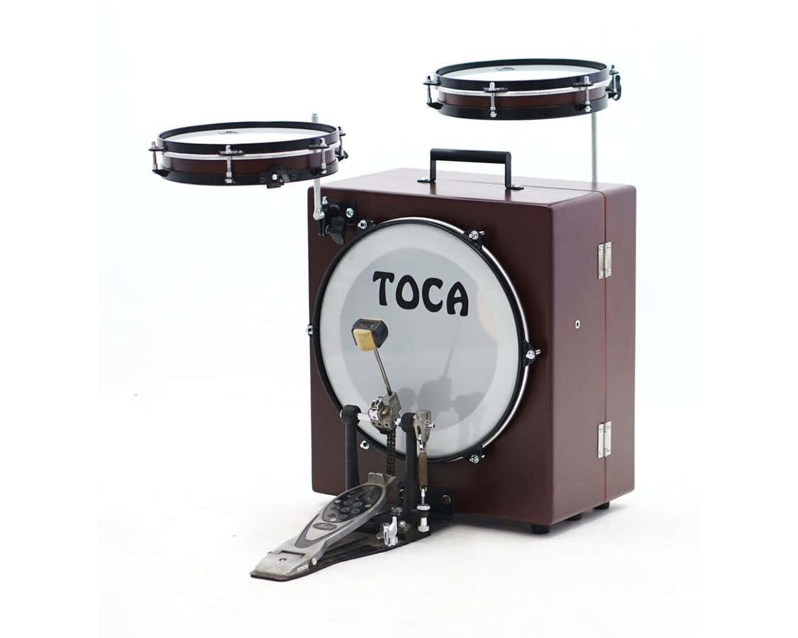Percusión del mundo Kickboxx Set de batería tipo maleta TKSDS