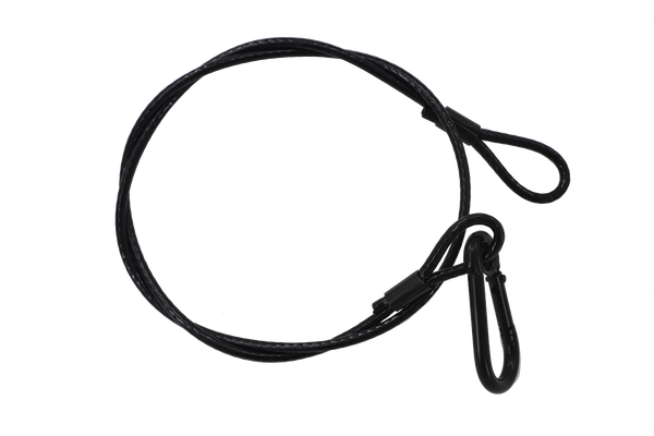 Algam Lighting Pack De 12 Eslingas De Seguridad 4 mm 85 cm Negro