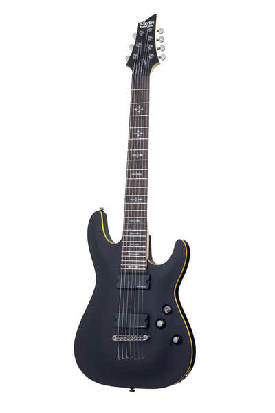 Demon 7 Negro satinado envejecido