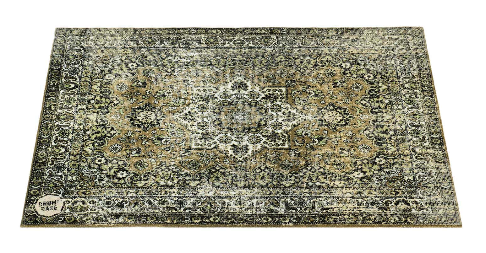 Alfombra Vintage Persian 1.30 X 0.90M Antideslizante - Verde