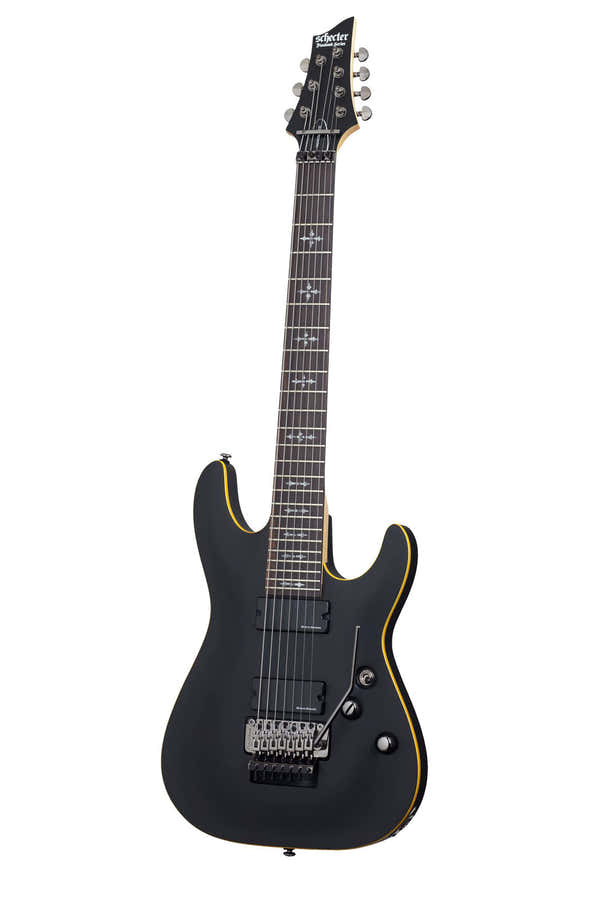 Demon 7 FR Negro satinado envejecido
