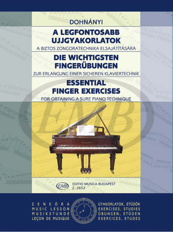 Dohnany E. - Essential Finger Exercises - Piano