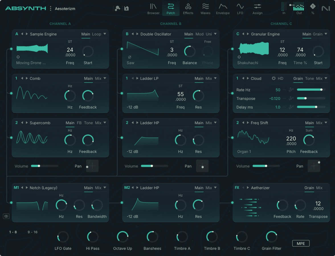 Absynth 6 Actualización