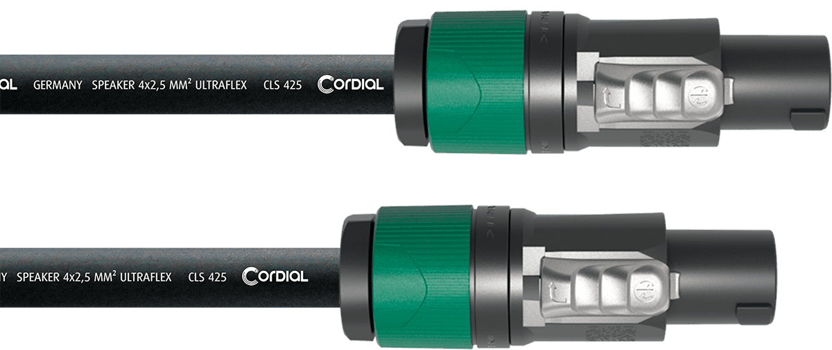 Cable de Altavoz Speakon 4 Polos 10 M