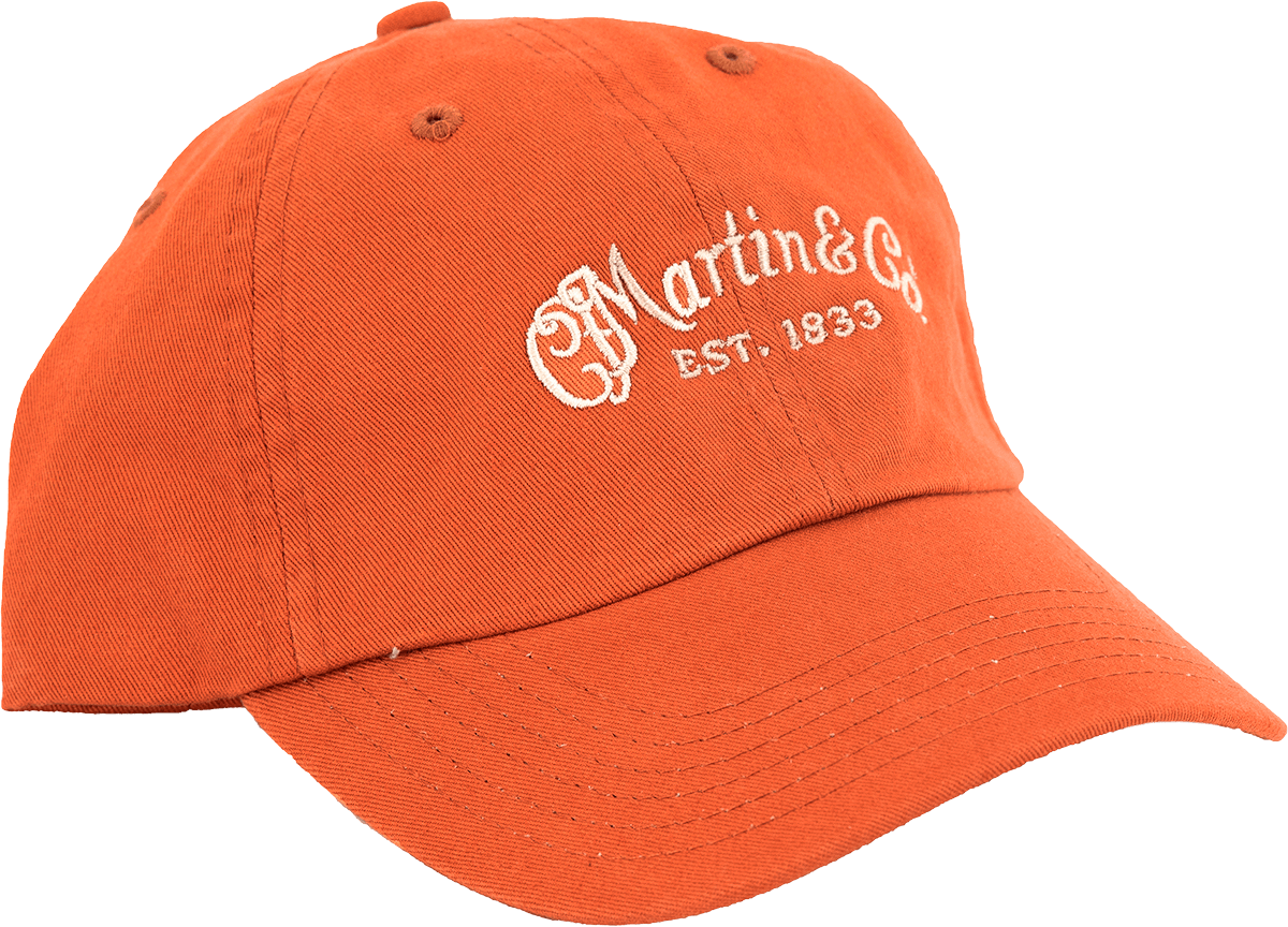 Gorra naranja logo CF Martin
