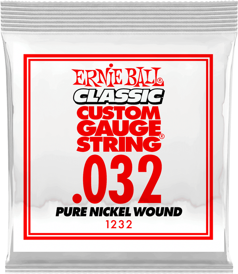 .032 CLASSIC PURE NICKEL WOUND ELECTRIC GUITAR STRINGS