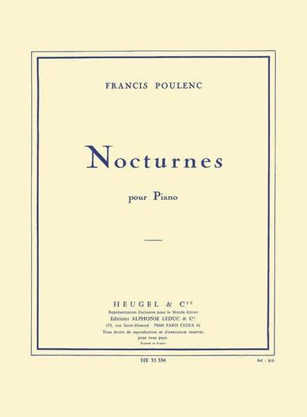 POULENC F. - NOCTURNES - PIANO