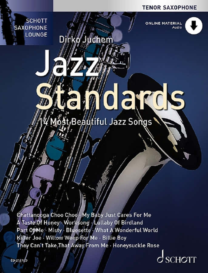 Jazz Standards - 14 Most Beautiful Jazz Songs - Ténor Saxophone + Audio En Ligne