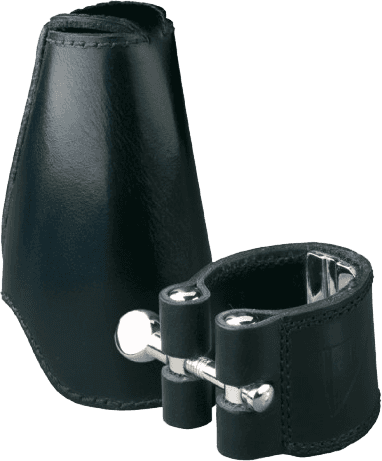 FUNDA DE CUERO PARA LIGADURA Y BOQUILLA DE BAJO - LC24L