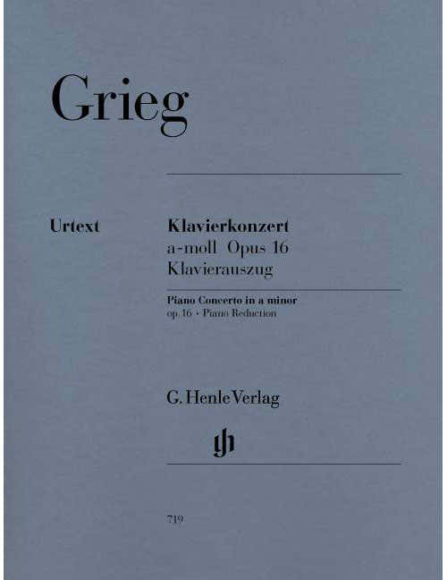 Grieg - Concerto Pour Piano La Mineur Op. 16 - Piano et Orchestre