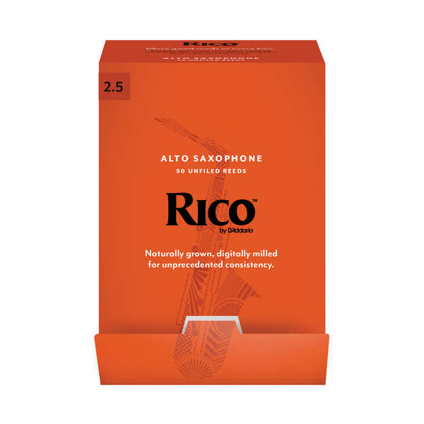 RJA0125-B50 - CANAS SAXOFON ALTO RICO PAR - FORCE2 - BOX OF50
