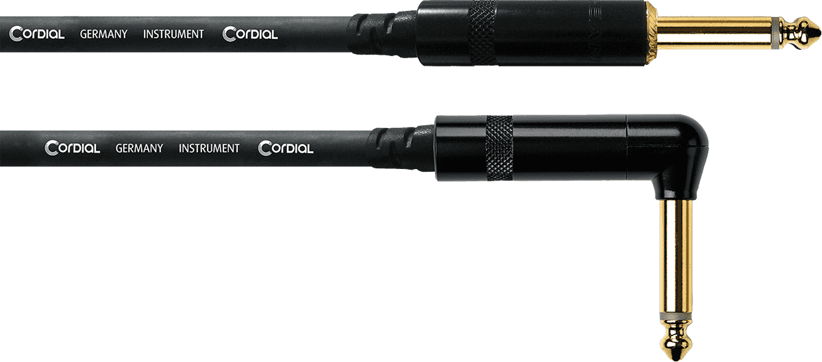 Cable de Guitarra Jack Recto /Acodado 3 M
