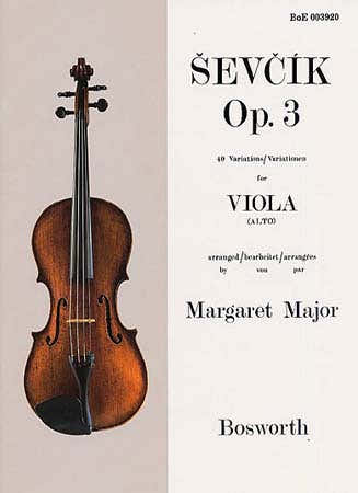 Sevcik - 40 Variations Op.3 - Alto