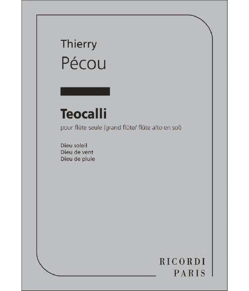 PECOU - TEOCALLI FLUTE SEULE
