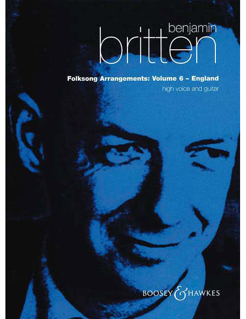 Folk Song Arrangements - High Voice et Guitare