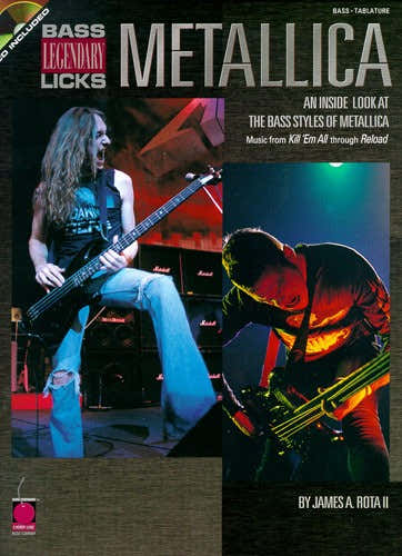 Metallica Legendary Licks Bass + CD - Bass Guitar