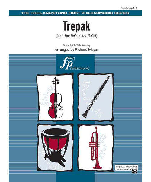 Tchaikovsky - Trepak de la suite El cascanueces (arr. Richard Meyer) - Partitura y partes