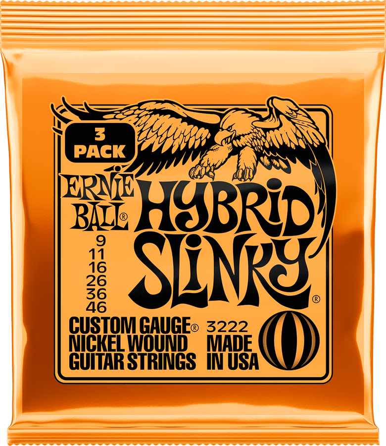 3222 Hybrid Slinky 9-46 Paquete de 3