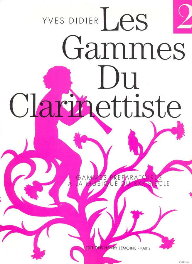 Didier Yves - Gammes Du Clarinettiste Pour Musique Du Xxe Siecle