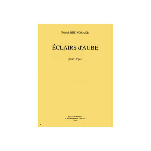 Besingrand - Eclairs D'aube - Orgue